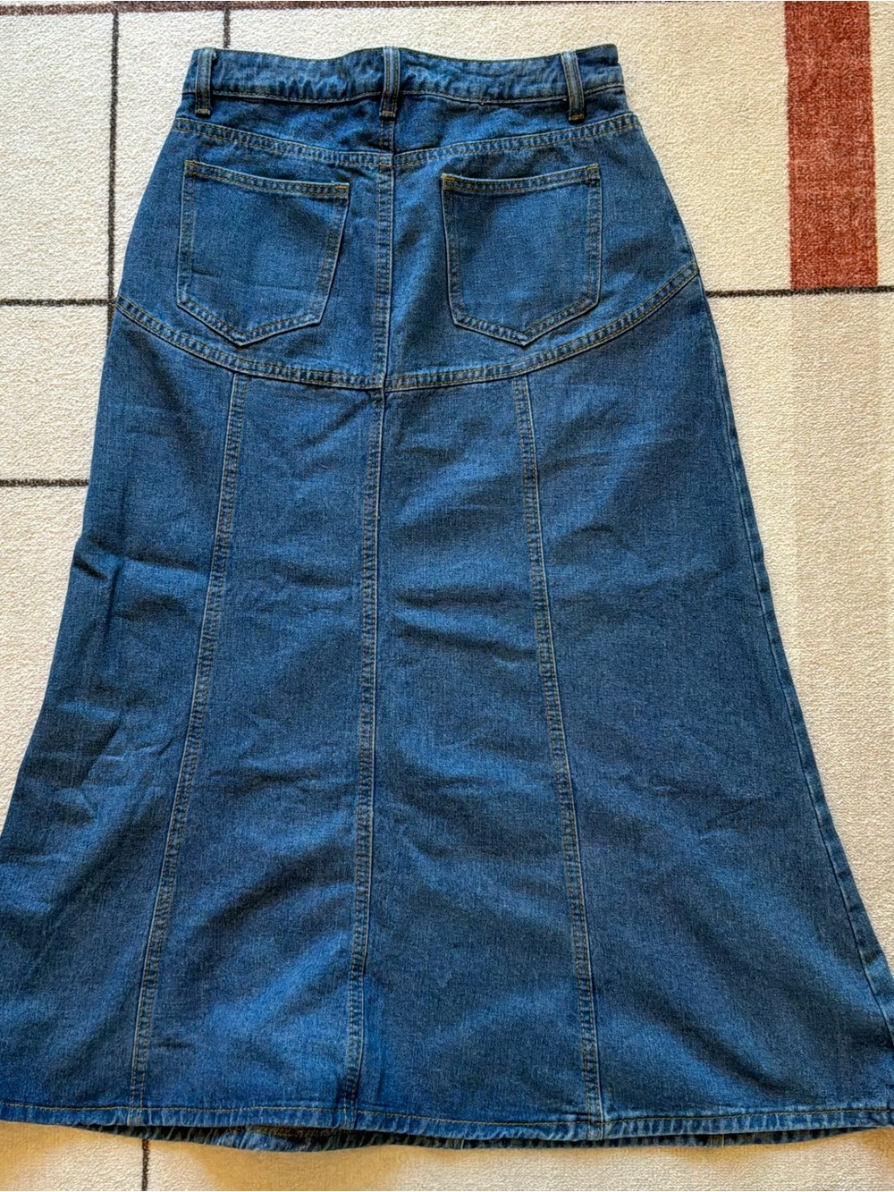 Women’s Denim A-Line Skirt Large (might fit Medium) - Picture 2 of 6